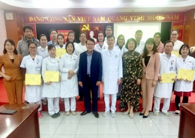 Tổng kết bế giảng lớp đào tạo điện tâm đồ cơ bản tại Bệnh viện Phổi Quảng Ninh