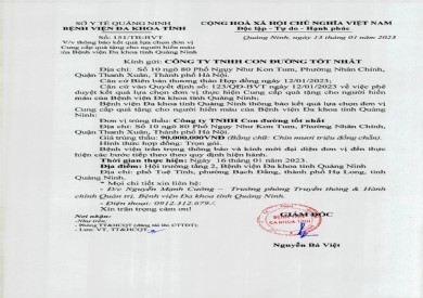 Thông báo kết quả lựa chọn đơn vị (151)