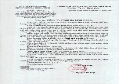 Thông báo kết quả lựa chọn đơn vị (596)
