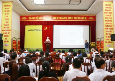 Đào tạo hệ thống quản lý sự cố - rủi ro tại Bệnh viện Đa khoa tỉnh Quảng Ninh