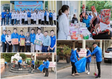 Tuổi trẻ Bệnh viện Đa khoa tỉnh Quảng Ninh sôi nổi ra quân hưởng ứng Tháng thanh niên 2023