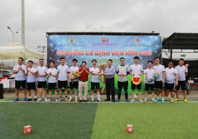 Tưng bừng Giải bóng đá Bệnh viện Đa khoa tỉnh Quảng Ninh năm 2023