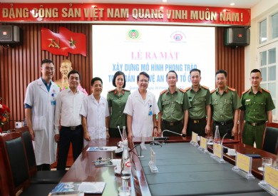 Bệnh viện Đa khoa tỉnh Quảng Ninh ra mắt Mô hình phong trào toàn dân bảo vệ an ninh Tổ quốc