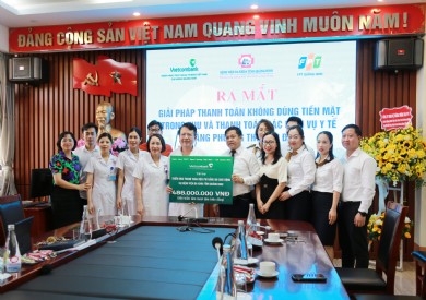 Bệnh viện Đa khoa tỉnh Quảng Ninh ra mắt hình thức thanh toán viện phí bằng mã QR Code động