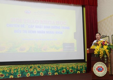 Bệnh viện Đa khoa tỉnh Quảng Ninh tổ chức hội thảo dinh dưỡng trong điều trị bệnh nhân ngoại khoa