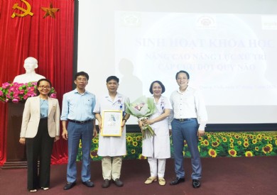 Bệnh viện Đa khoa tỉnh Quảng Ninh tổ chức sinh hoạt khoa học chuyên đề đột quỵ não