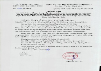 Thông báo ký kết hợp đồng (2596)