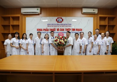 Mở rộng khoa Phẫu thuật và Can thiệp Tim mạch, hướng tới xây dựng Trung tâm Tim mạch