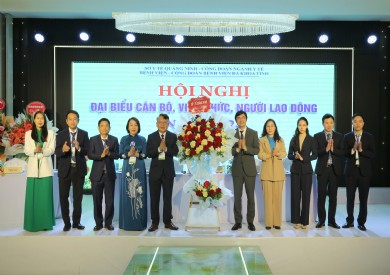 Hội nghị Đại biểu cán bộ viên chức, người lao động Bệnh viện Đa khoa tỉnh Quảng Ninh năm 2024