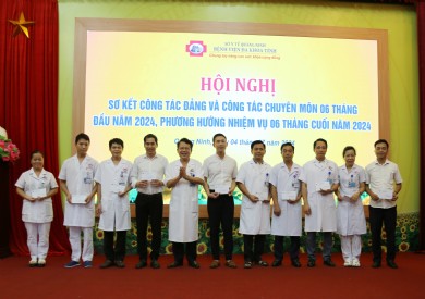 Hội nghị sơ kết công tác Đảng và công tác chuyên môn 6 tháng đầu năm 2024