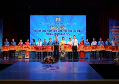 Công đoàn ngành Y tế Quảng Ninh giành giải Nhất Hội diễn Nghệ thuật Công nhân, viên chức, lao động tỉnh Quảng Ninh năm 2024