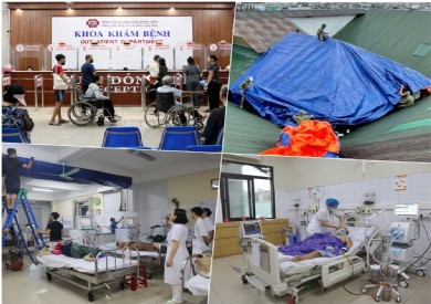 Dồn lực khắc phục hậu quả, Bệnh viện Đa khoa tỉnh Quảng Ninh vững vàng sau bão