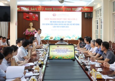 Hội nghị Khoa học kỹ thuật các bệnh viện vùng Duyên hải Bắc bộ mở rộng lần thứ VI dự kiến diễn ra vào ngày 25 và 26/10/2024