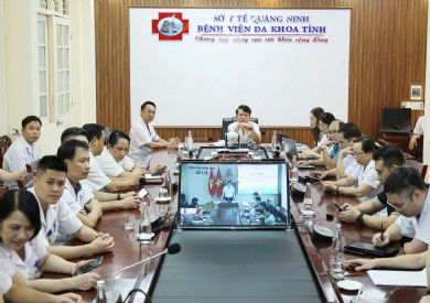 Bệnh viện Đa khoa tỉnh Quảng Ninh cùng ngành Y tế chủ động ứng phó bão số 3 (YAGI) ở mức cao nhất