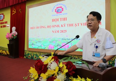 Bệnh viện Đa khoa tỉnh Quảng Ninh tổ chức hội thi Điều dưỡng, Hộ sinh, Kỹ thuật viên giỏi năm 2025