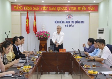 Bệnh viện Đa khoa tỉnh Quảng Ninh kiện toàn lại tổ chức, ổn định hoạt động khi sáp nhập Bênh viện Đa khoa Hạ Long