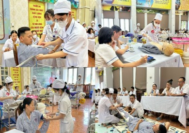 Bệnh viện Đa khoa tỉnh Quảng Ninh tổ chức hội thi Điều dưỡng, Hộ sinh, Kỹ thuật viên giỏi năm 2025