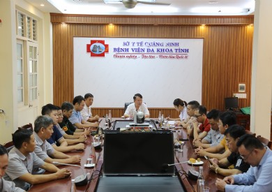 BỆNH VIỆN ĐA KHOA TỈNH QUẢNG NINH: SẴN SÀNG CÁC ĐIỀU KIỆN AN TOÀN NHẤT ỨNG PHÓ BÃO SỐ 11 (MATMO)