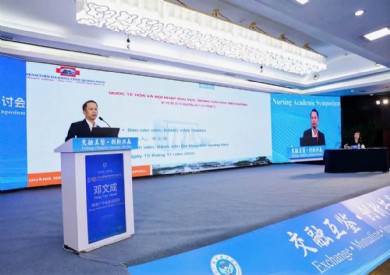 GHI DẤU CÔNG TÁC ĐIỀU DƯỠNG CỦA BỆNH VIỆN ĐA KHOA TỈNH QUẢNG NINH TRÊN BẢN ĐỒ Y TẾ KHU VỰC