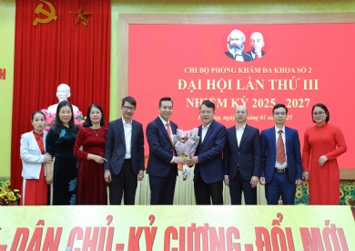 Đại hội Chi bộ Phòng khám Đa khoa số 2 lần thứ III, nhiệm kỳ 2025 - 2027
