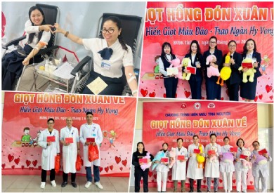 Thầy thuốc chung tay trao giọt hồng – Tết san sẻ yêu thương