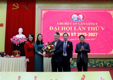 Đại hội Chi bộ Cận lâm sàng I lần thứ V, nhiệm kỳ 2025 - 2027