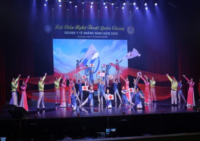 Bệnh viện Đa khoa tỉnh sôi nổi tham gia Hội diễn Nghệ thuật quần chúng ngành Y tế Quảng Ninh năm 2025