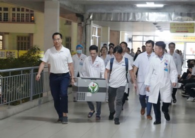 Bệnh viện Đa khoa tỉnh Quảng Ninh ghi dấu mốc ghép thận đầu tiên từ người hiến chết não