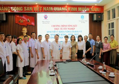 Tổng kết đợt thực tập tốt nghiệp sinh viên trường Đại học Y dược hải phòng tại bệnh viện đa khoa tỉnh quảng ninh năm 2025