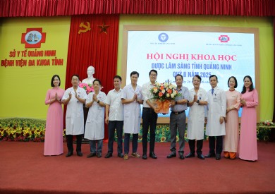 Bệnh viện Đa khoa tỉnh tổ chức Hội nghị khoa học Dược lâm sàng tỉnh Quảng Ninh quý II năm 2025