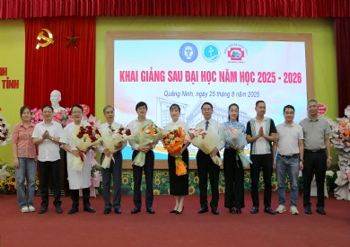 Khai giảng khóa đào tạo sau Đại học năm học 2025 – 2026 tại Bệnh viện Đa khoa tỉnh Quảng Ninh