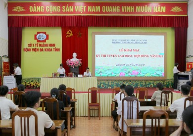 Bệnh viện Đa khoa tỉnh Quảng Ninh tổ chức Kỳ thi tuyển dụng lao động hợp đồng năm 2025