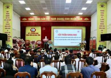 BỆNH VIỆN ĐA KHOA TỈNH QUẢNG NINH TỔ CHỨC HỘI THẢO KHOA HỌC PHẪU THUẬT CỘT SỐNG: CẬP NHẬT TIẾN BỘ VÀ ĐỊNH HƯỚNG PHÁT TRIỂN CHUYÊN SÂU