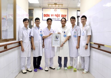 Bệnh viện Đa khoa tỉnh Quảng Ninh kích hoạt Quy trình cấp cứu người bệnh đột quỵ não nội viện hiệu quả