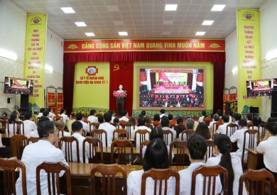 Bệnh viện Đa khoa tỉnh Quảng Ninh hướng về Đại hội Đại biểu Đảng bộ tỉnh Quảng Ninh lần thứ XVI, nhiệm kỳ 2025-2030