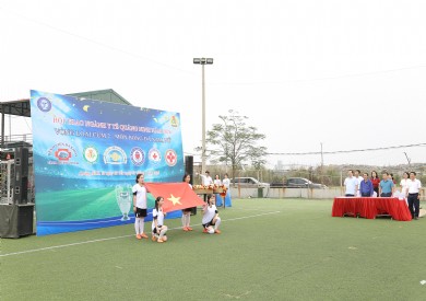 KHAI MẠC GIẢI BÓNG ĐÁ NAM – NỮ CỤM THI ĐẤU SỐ 2 HỘI THAO NGÀNH Y TẾ TỈNH QUẢNG NINH 2026